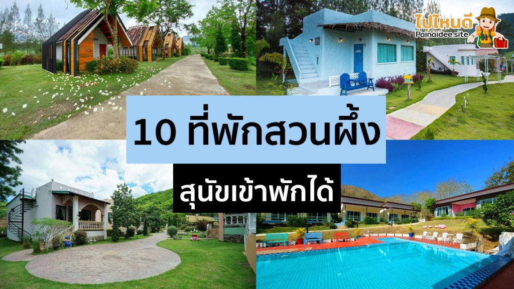 ที่พักสวนผึ้งสุนัขเข้าพักได้ ราคาถูก